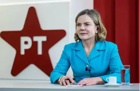 Gleisi Hoffmann, presidente do PT
