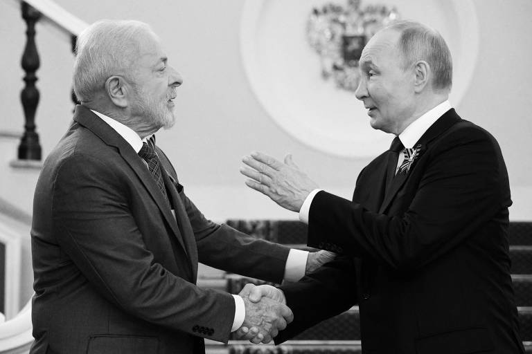 Deferência de Lula a Putin constrange o Brasil