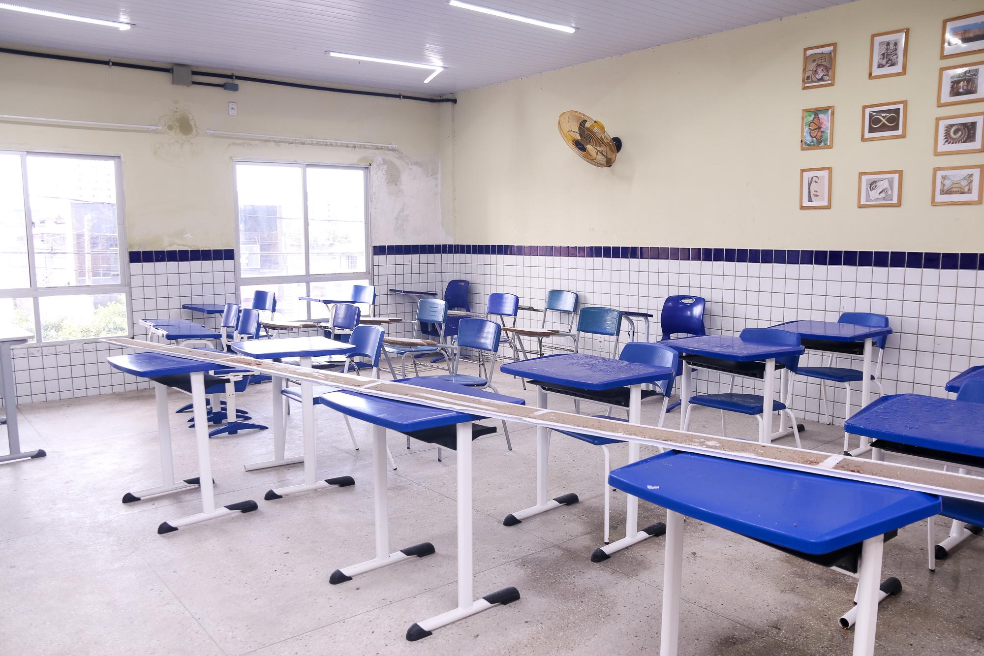 Gestão Parnamirim retoma obras de recuperação das escolas municipais