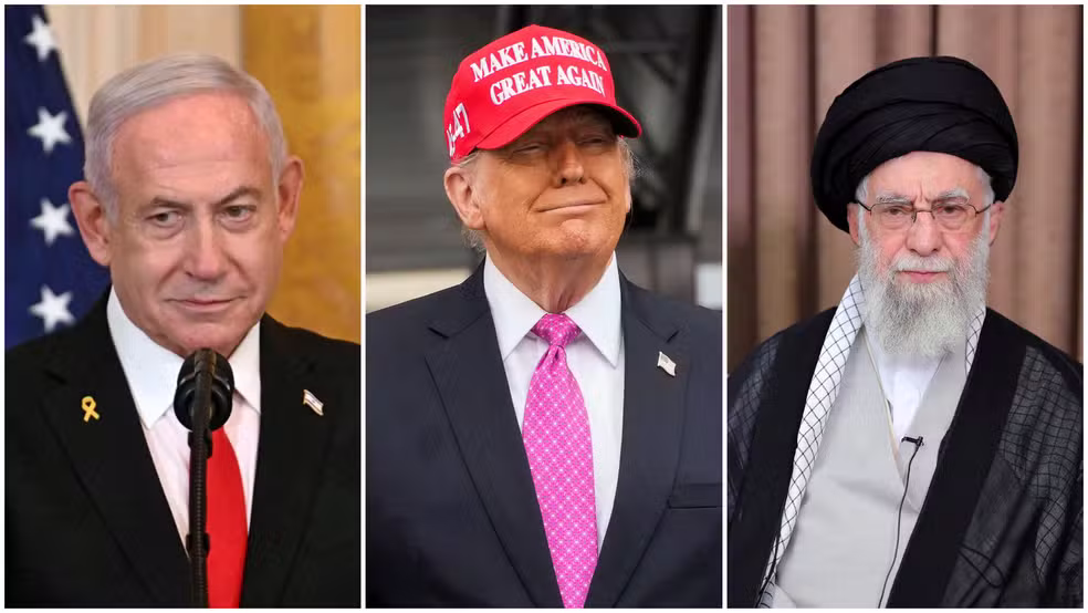 Netanyahu, Trump, Khamenei