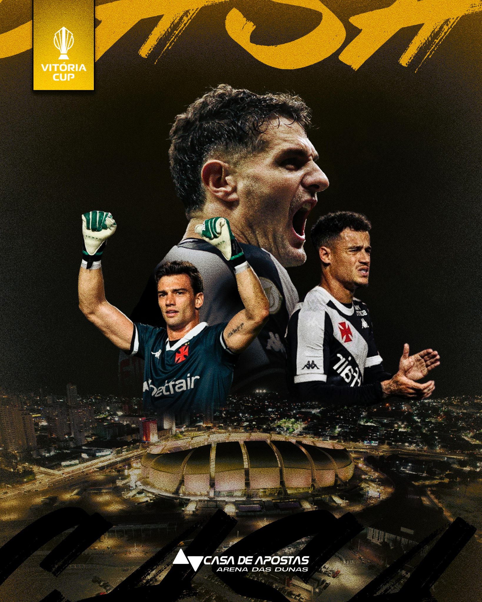 Jogo do Vasco na Arena já tem mais de 10 mil ingressos vendidos