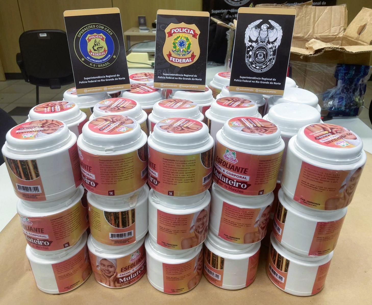 Polícia Federal apreende 6,2 kg de skank e prende suspeito no Aeroporto Internacional de Natal