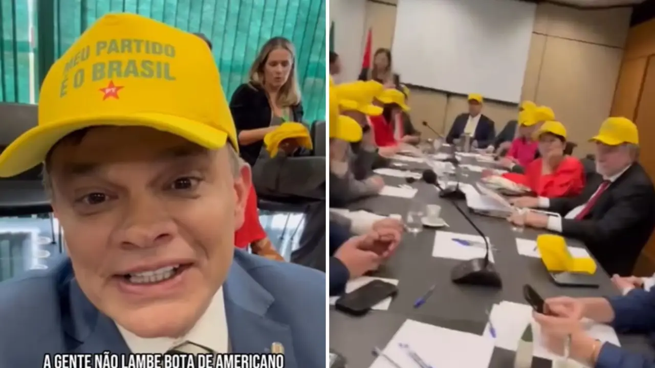 Em meio a tarifaço de Trump, PT se apropria de frase bolsonarista