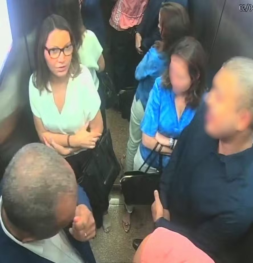 Janja é assunto entre os vizinhos de condomínios — Foto: Reprodução