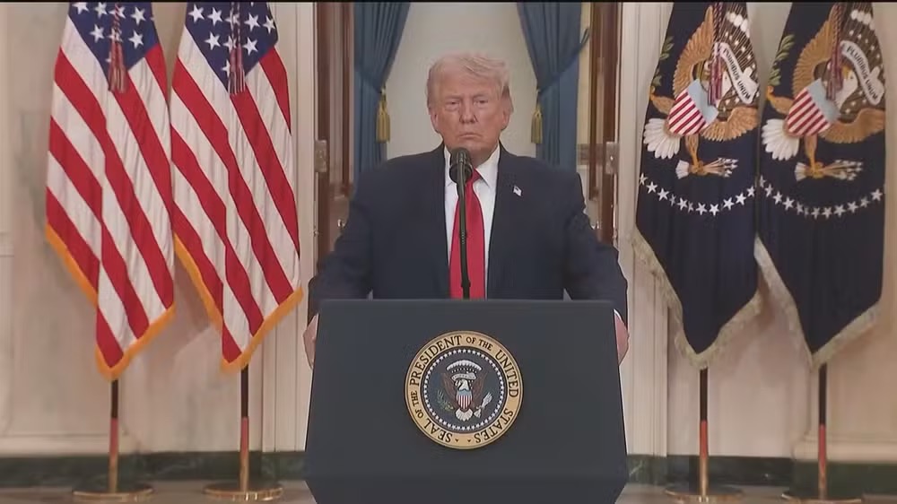  Trump  — Foto: Jornal Nacional/ Reprodução