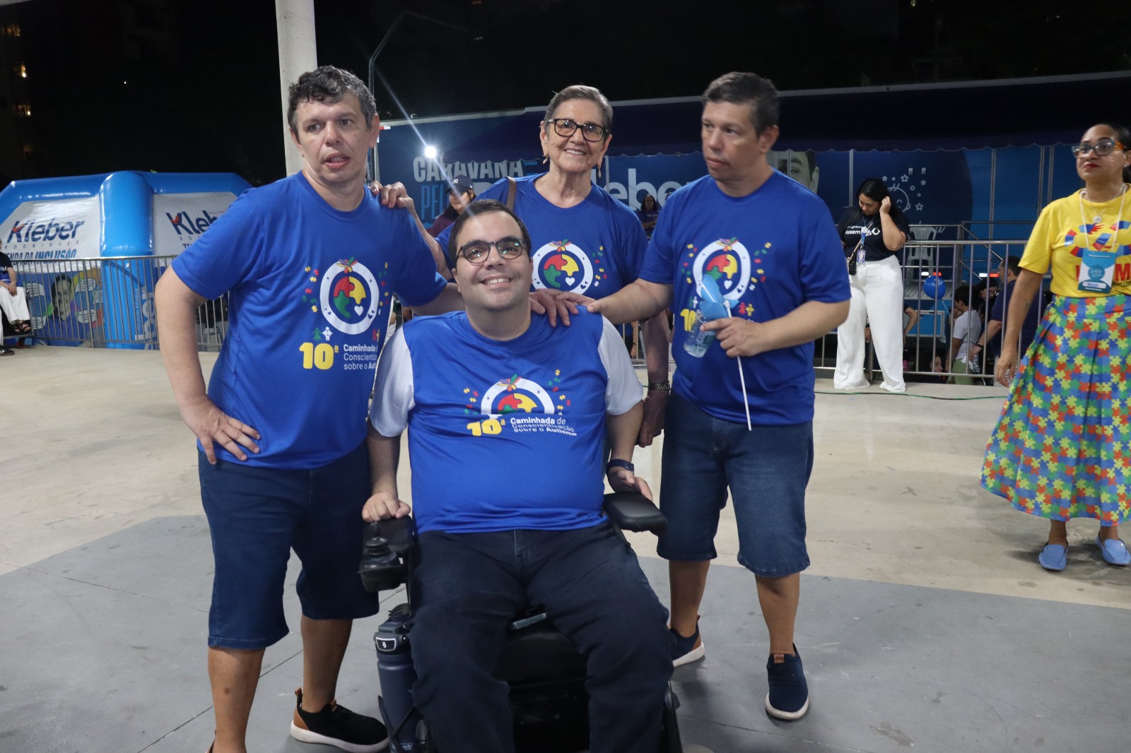 Caminhada destaca importância da inclusão e do respeito ao autismo em Natal