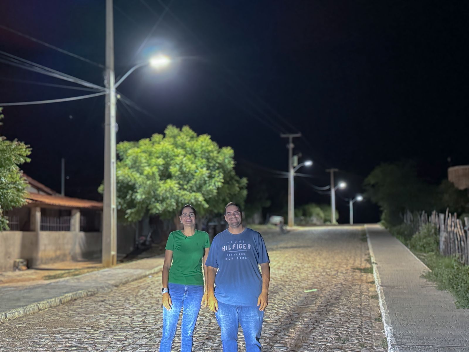 Pedro Avelino avança na modernização da iluminação pública e leva LED à comunidade de Rio do Feijão