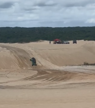 Acidente grave durante rally RN 1500