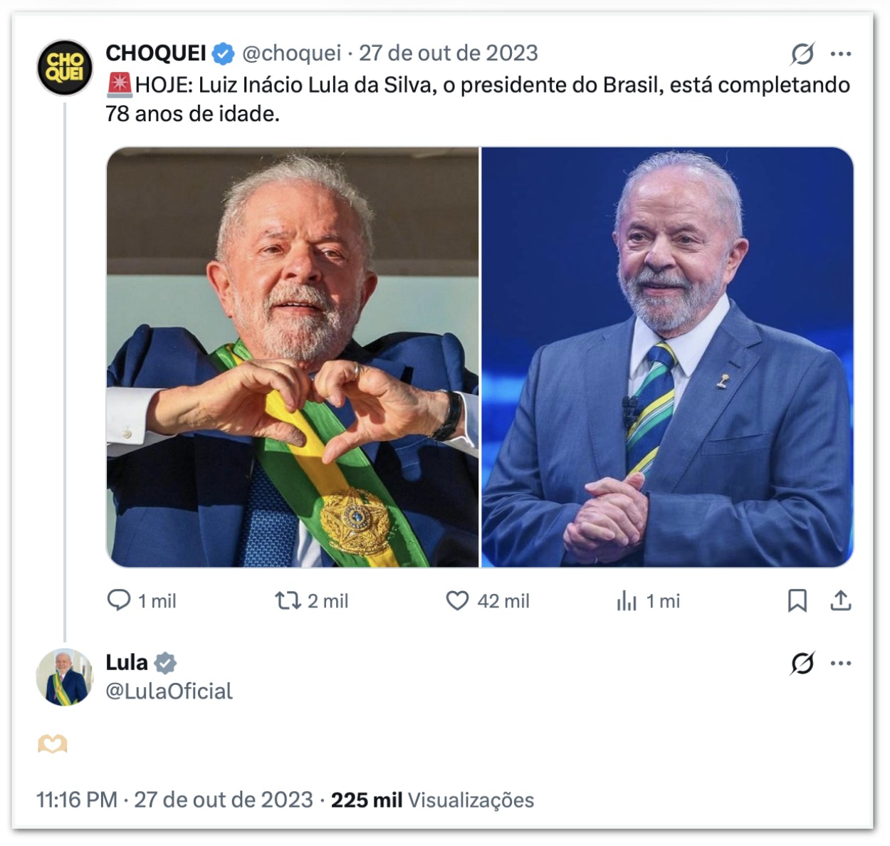 Lula e Choquei