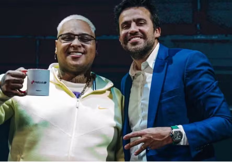 O ex-coach Pablo Marçal e o funkeiro Ryan Santana — Foto: Reprodução/Redes Sociais
