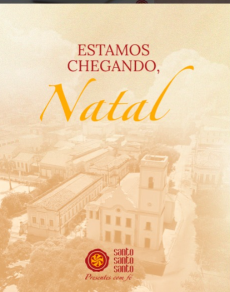  Marca de artigos religiosos Santo Santo Santo chega a Natal