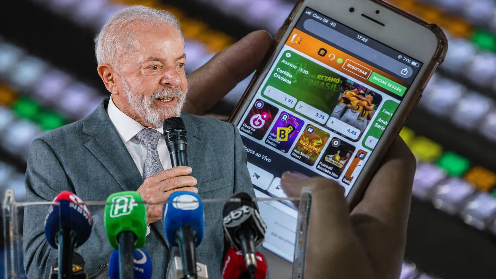 LULA E AS BETS | IMAGEM GERADA POR IA