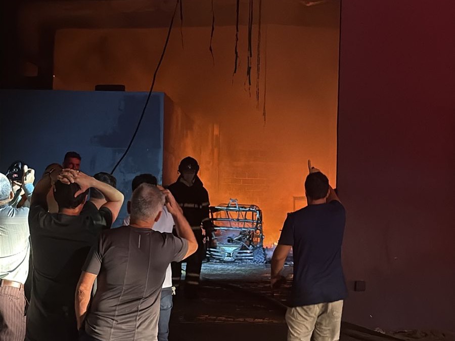 Incêndio atinge oficina de UTV Valentin em Parnamirim