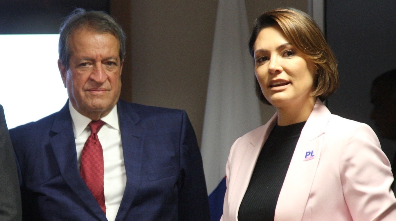 VALDEMAR COSTA NETO E MICHELLE BOLSONARO | Foto: Beto Barata/ PL.
