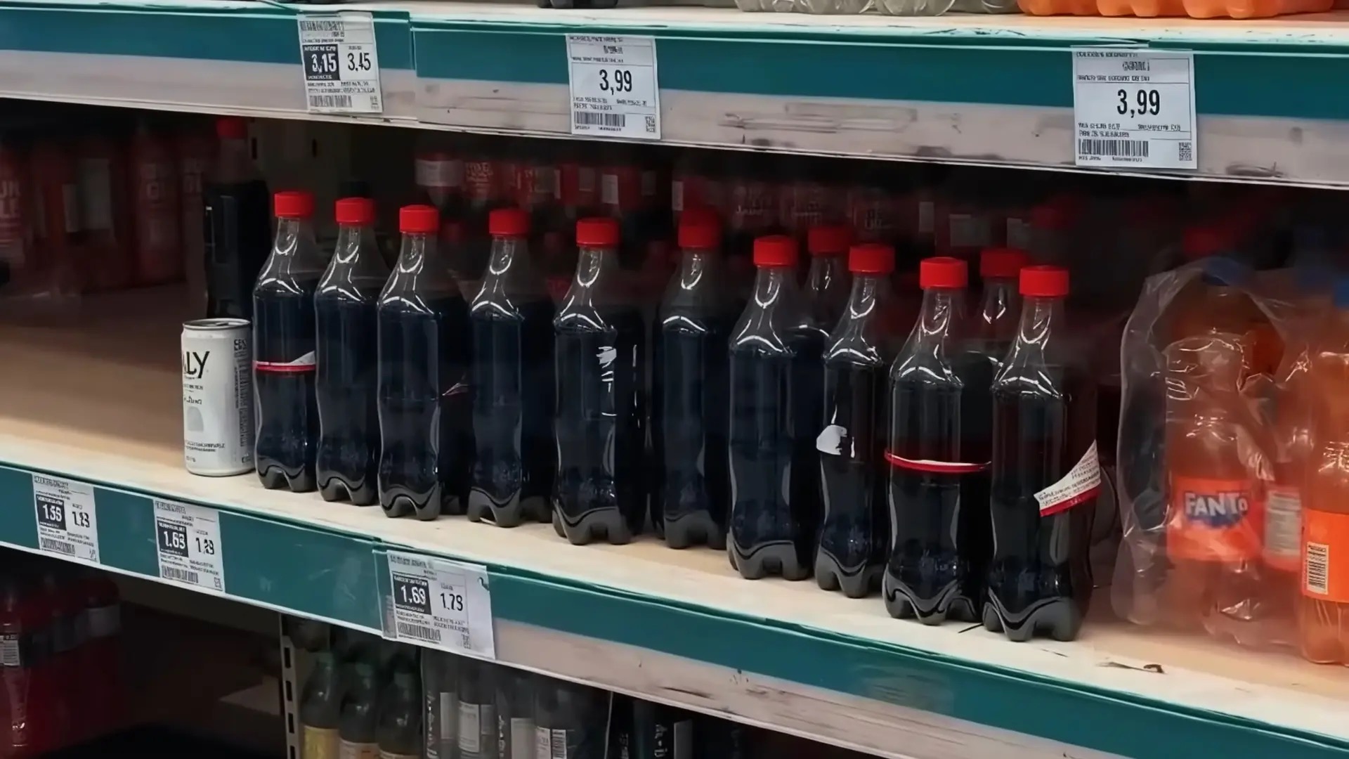 Nas redes sociais, consumidores publicam fotos e vídeos de embalagens de Coca-Cola danificadas para furto de figurinhas (Foto: Reprodução/YouTube/Visão Libertária)