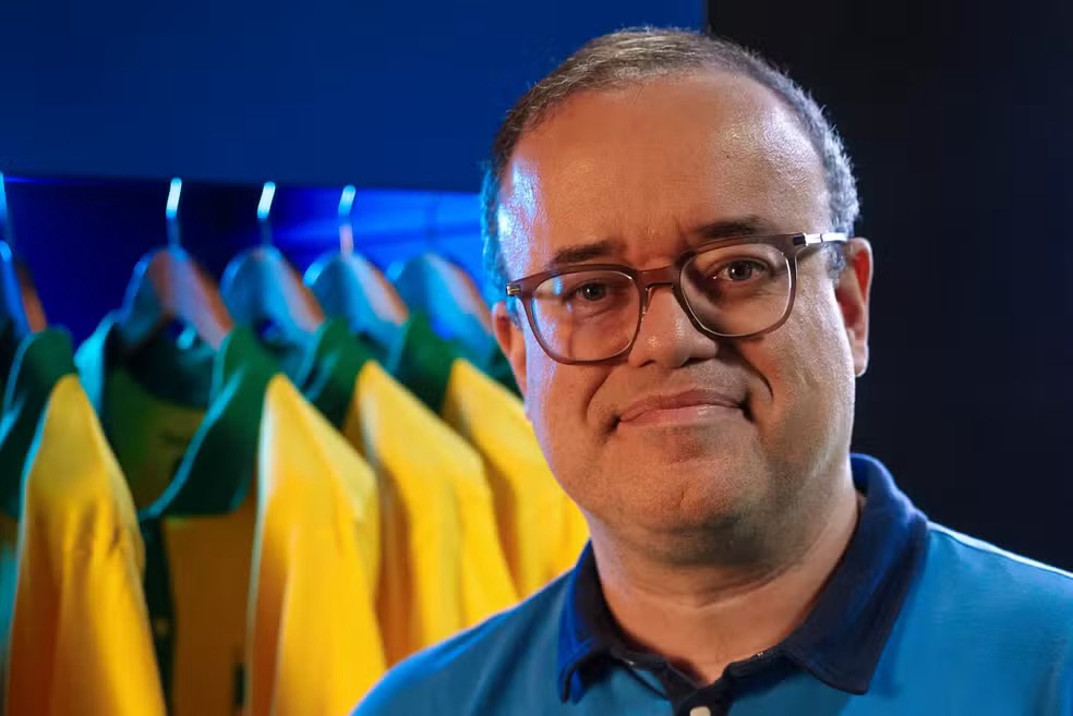 Everaldo Marques vai narrar os jogos da Seleção Brasileira na Copa do Mundo 2026 — Foto: João Cotta/Globo
