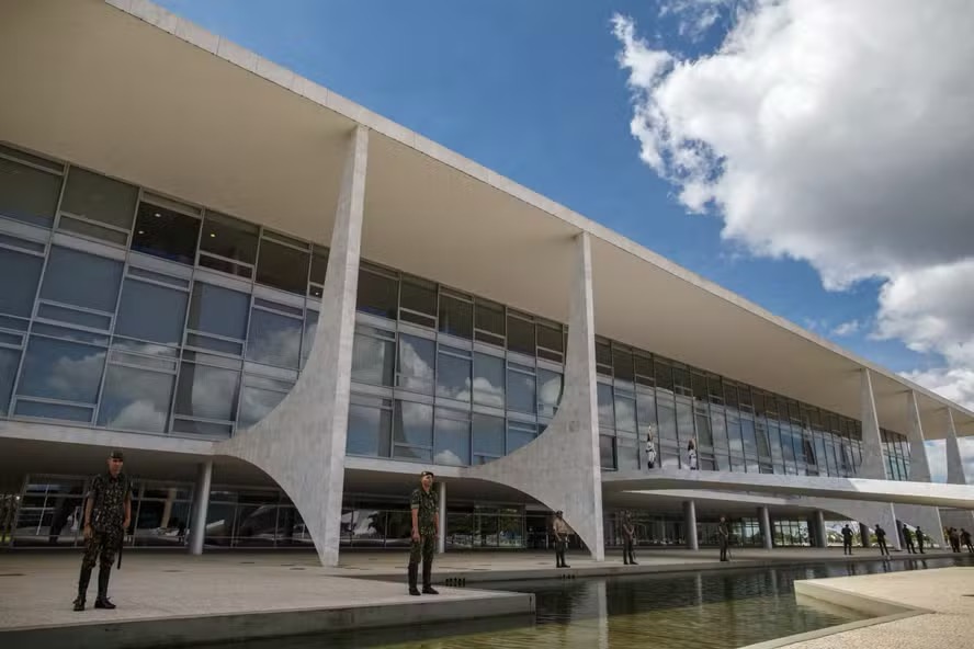 O Palácio do Planalto — Foto: Daniel Marenco/Agência O Globo