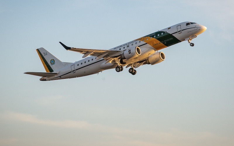 Jato executivo da Força Aérea Brasileira - Foto: Sgt Muller Marin/FAB.