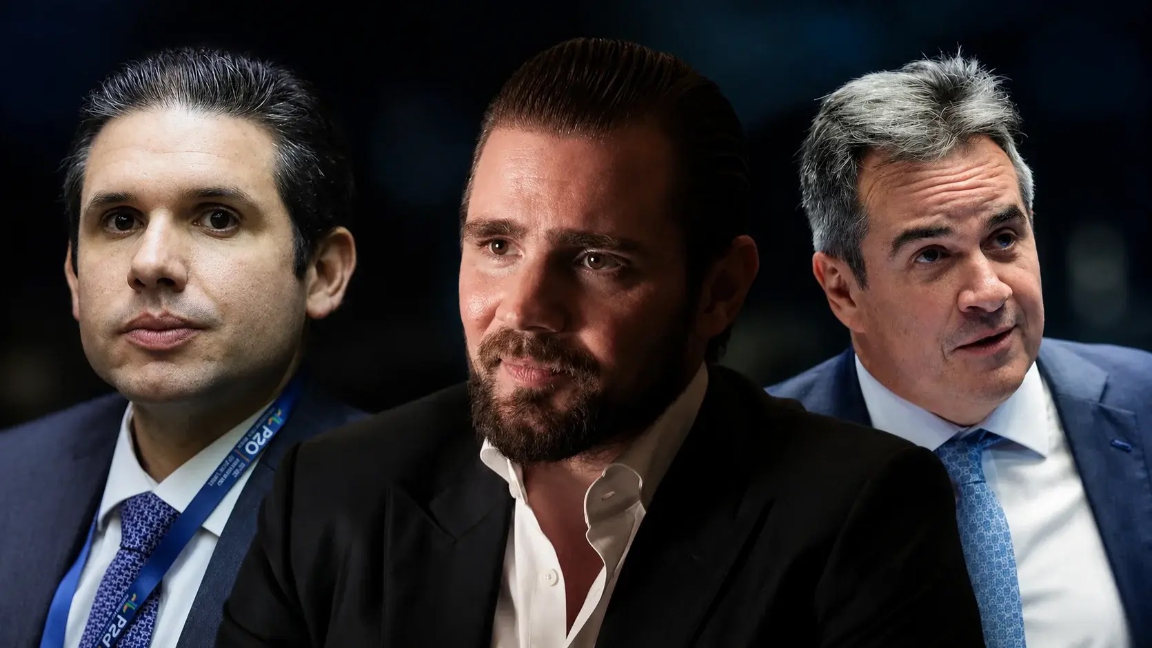 HUGO MOTTA, DANIEL VORCARO E CIRO NOGUEIRA | Fonte da imagem: Câmara dos deputados/Divulgação/Agência Senado