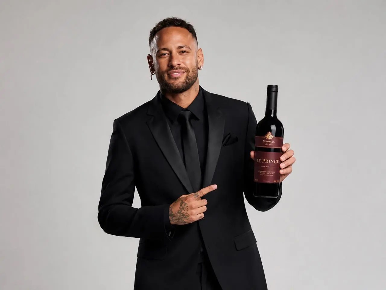 Neymar ataca no mercado de vinhos | Foto: Le Prince/Divulgação