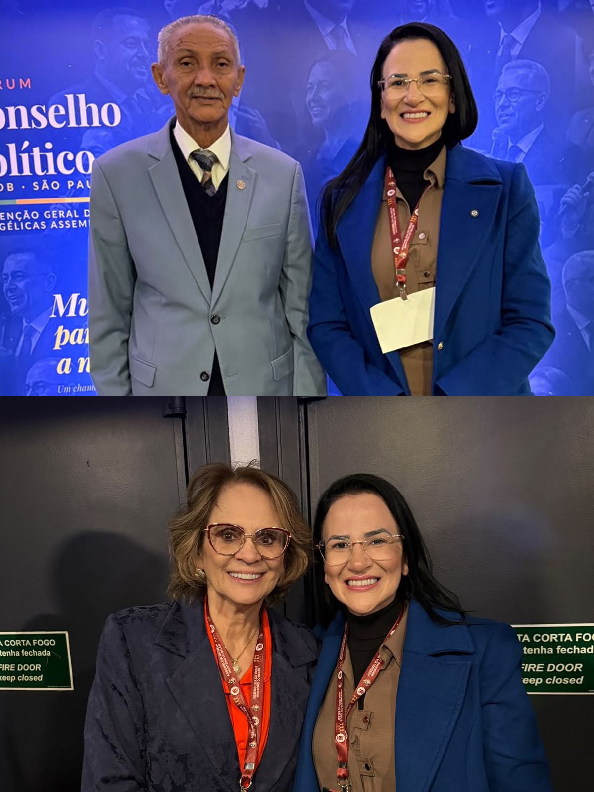 Camila Araújo representa Natal em fórum político promovido pela liderança da Assembleia de Deus no Brasil 