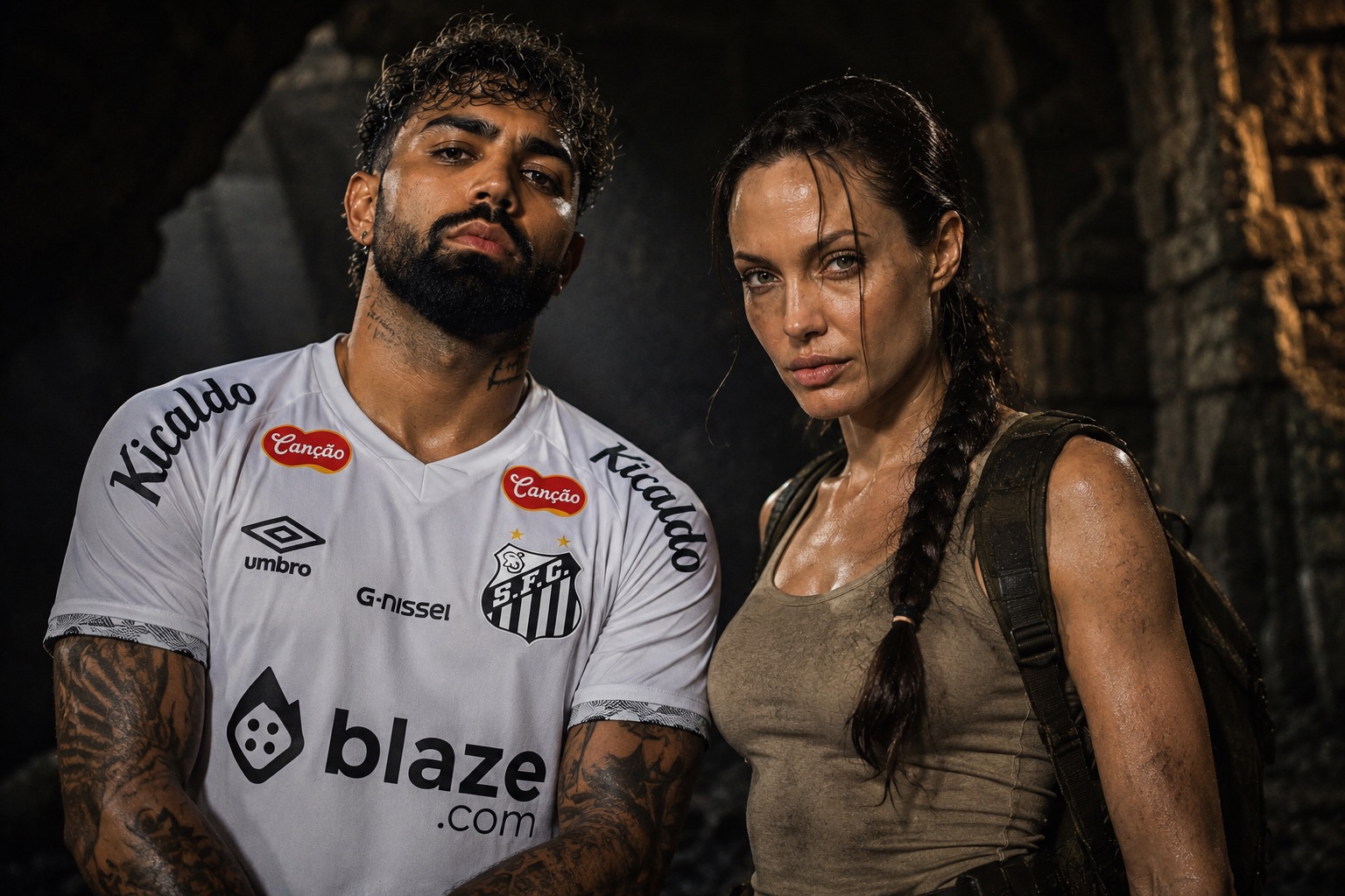 “Gabi Gol” e “Lara Croft”