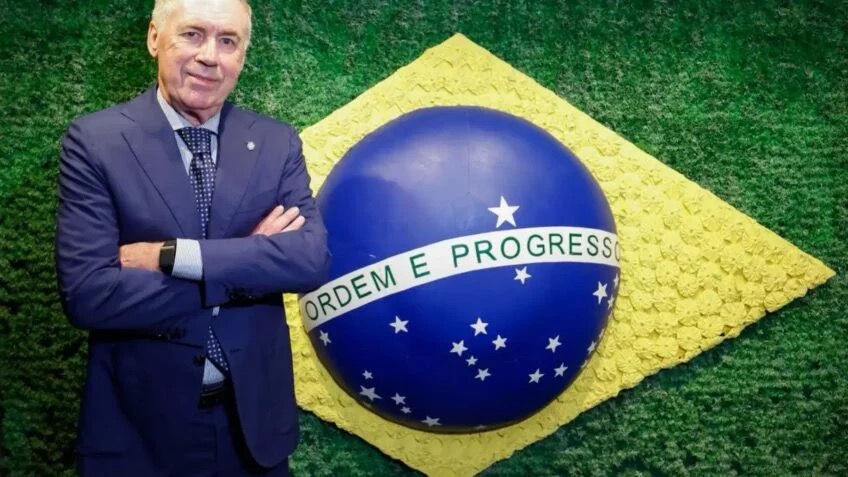 Ancelotti no comando da seleção brasileira | poder 360