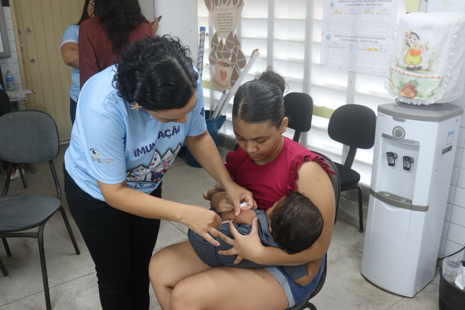 VACINA CRIANÇA EM NATAL | Crédito: SMS