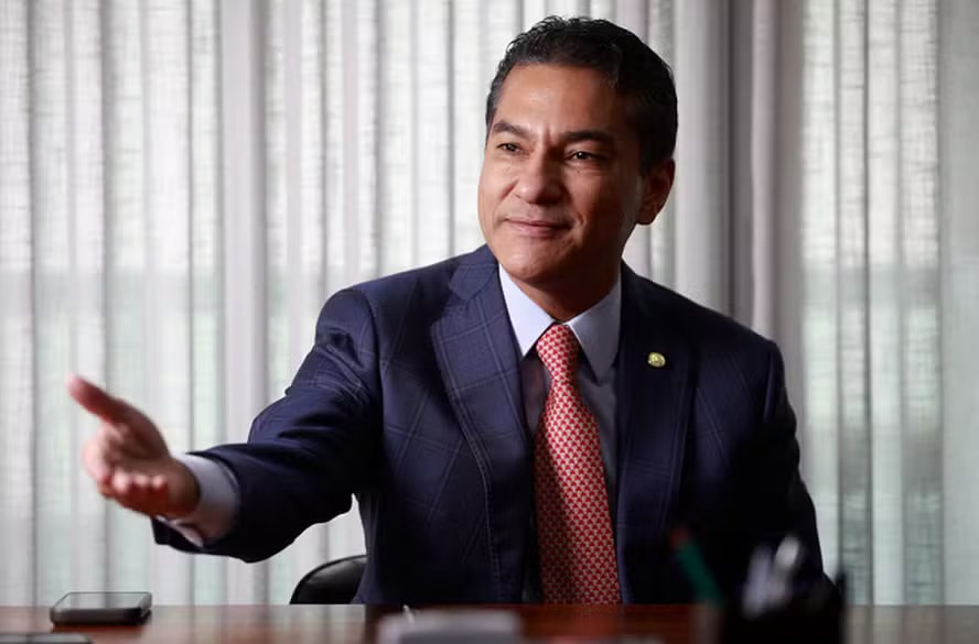 O presidente do Republicanos, Marcos Pereira — Foto: Cristiano Mariz/O GLOBO
