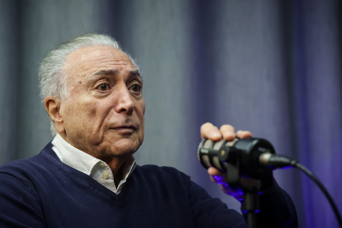 Temer descreve jantar com Trump em 2017: pergunta desconcertante.  Foto: Felipe Rau/Estadão