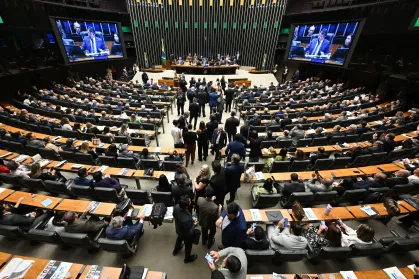 Plenário da Câmara dos Deputados  • Edilson Rodrigues/Agência Senad