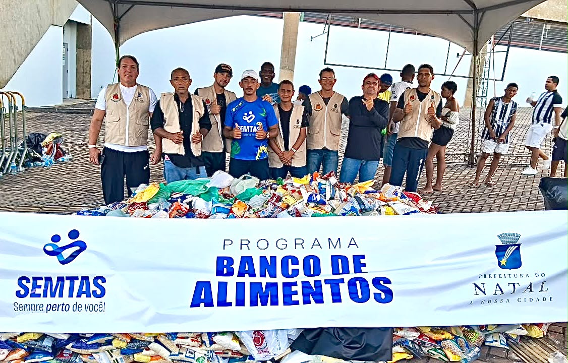 Arena lotada, classificação do ABC e mais de 22 toneladas de alimentos doados