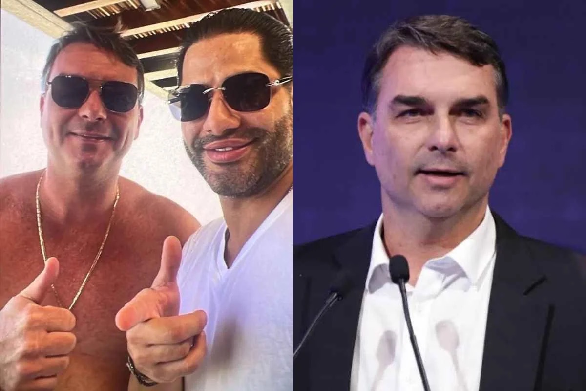 Flávio Bolsonaro e Sicário |  Reprodução