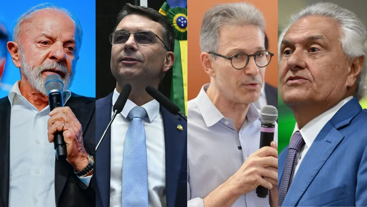 Lula Flávio Zema Caiado 