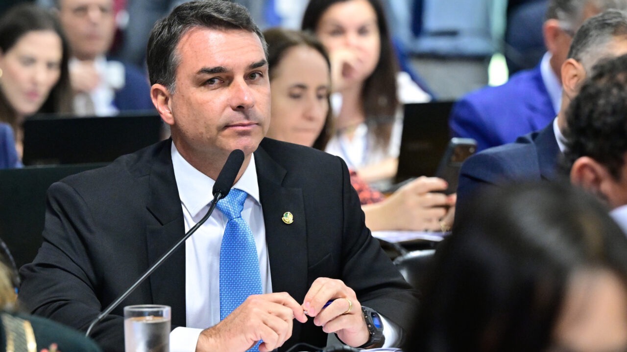 FLÁVIO BOLSONARO | Foto: Geraldo Magela/ Agência Senado