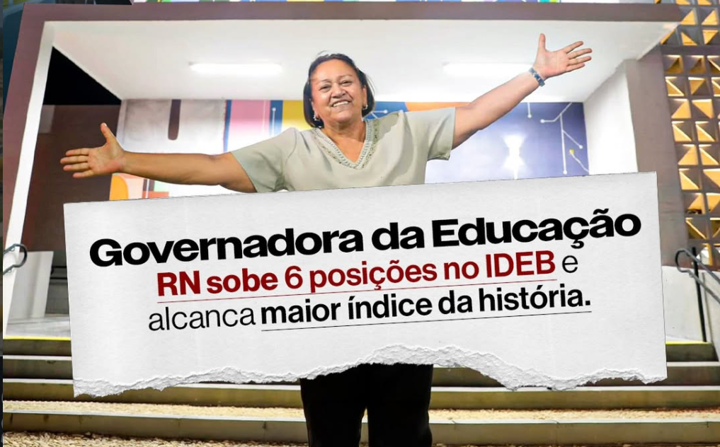 FÁTIMA BEZERRA E O IDEB | REPRODUÇÃO