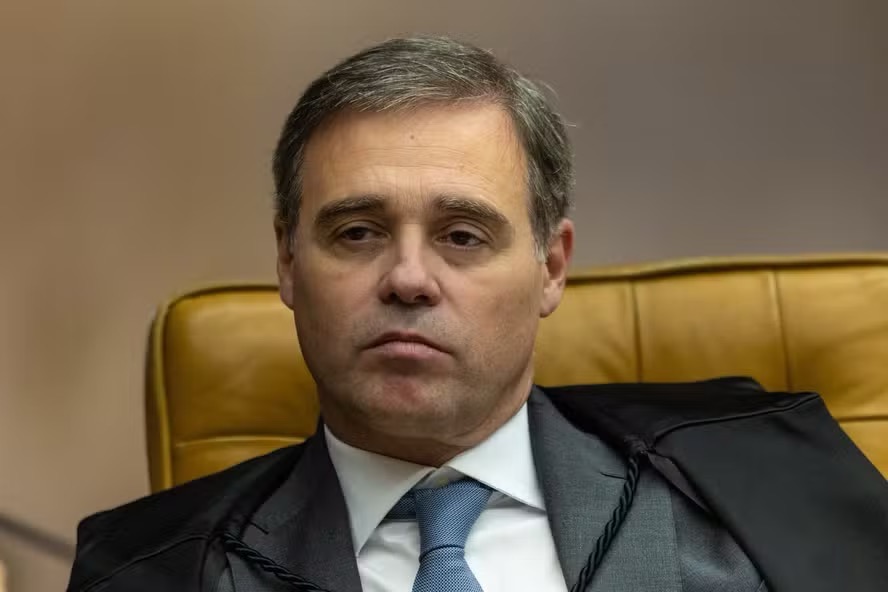 O ministro André Mendonça em Sessão Plenária do Supremo Tribunal Federal (STF) — Foto: Brenno Carvalho / Agência O Globo