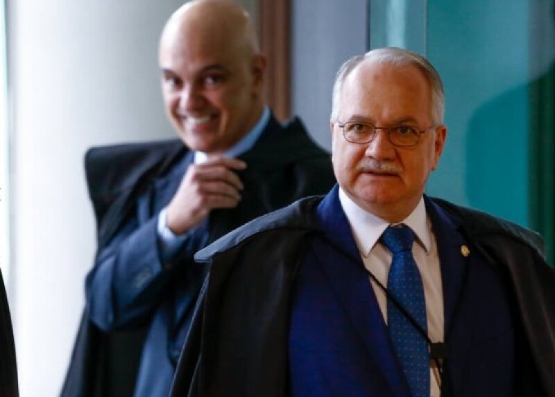 ALEXANDRE DE MORAES E EDSON FACHIN | REPRODUÇÃO