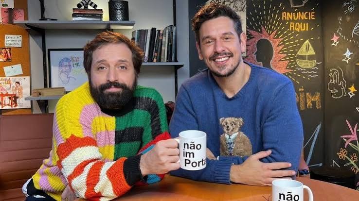 GREGORIO DUVIVIER E JOÃO VICENTE CASTRO | Reprodução / Instagram