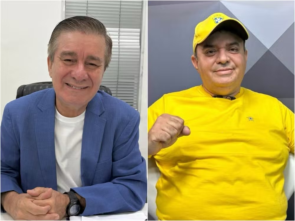 Robério Paulino e Rodrigo de Bolsonaro desistiram das candidaturas — Foto: Augusto César Gomes e Lucas Cortez/Inter TV Cabugi