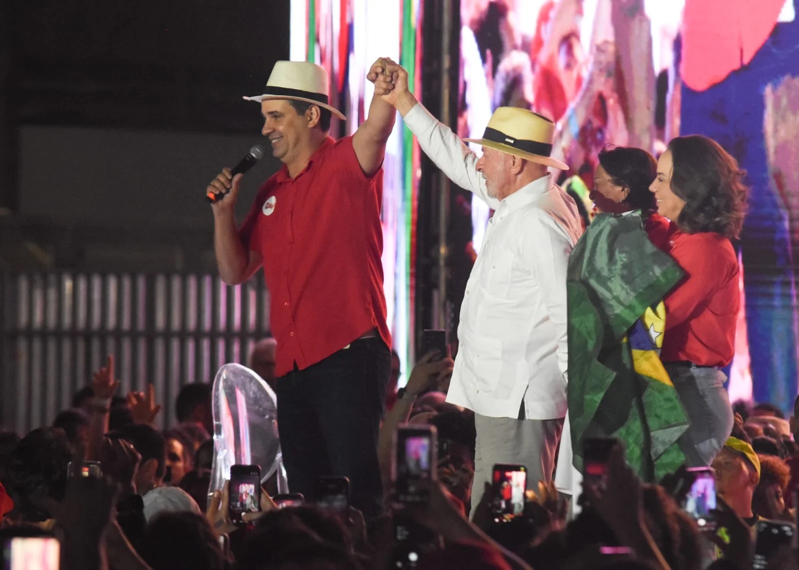CADU XAVIER E LULA NO RN