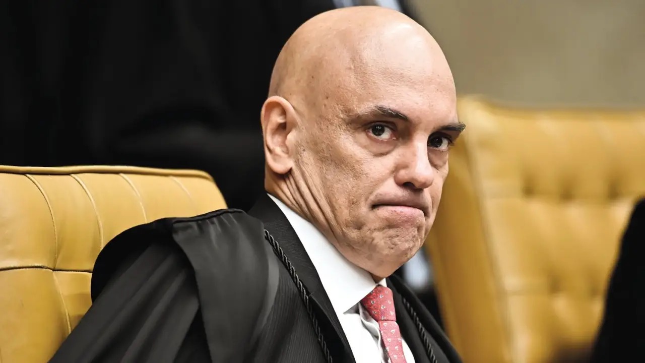 O ministro do Supremo Tribunal Federal Alexandre de Moraes (Ton Molina/Fotoarena/.)