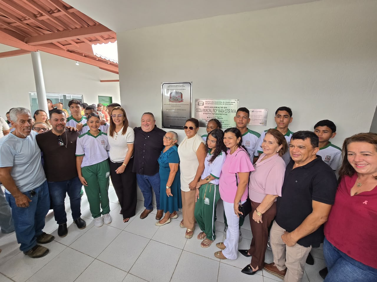 Prefeitura de Ceará-Mirim entrega escola renovada e amplia ensino em tempo integral em Massangana