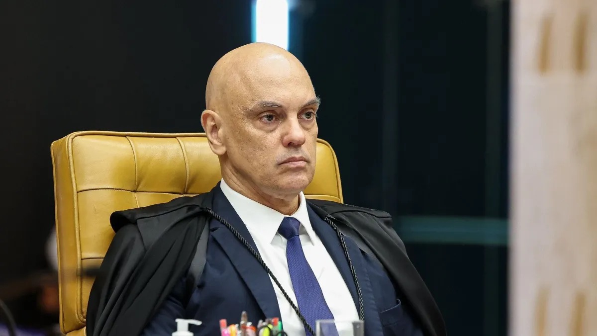 Ministro Alexandre de Moraes em sessão do STF  • Rosinei Coutinho/STF