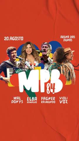 Festival MPB84 tem virada de lote nesta quinta-feira