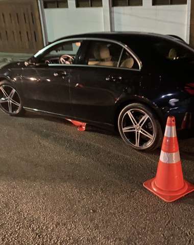 Quem foi o ricão que tentou furar o bloqueio da Lei Seca